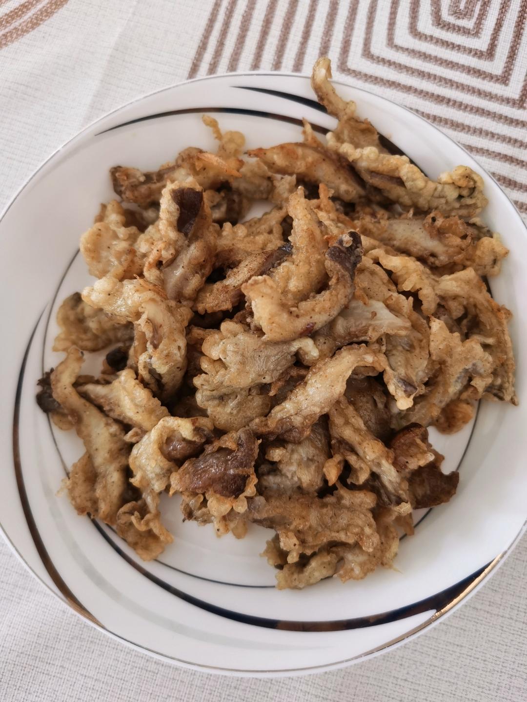 🔥一吃就停不下嘴❗️比肉还好吃～香酥五香平菇