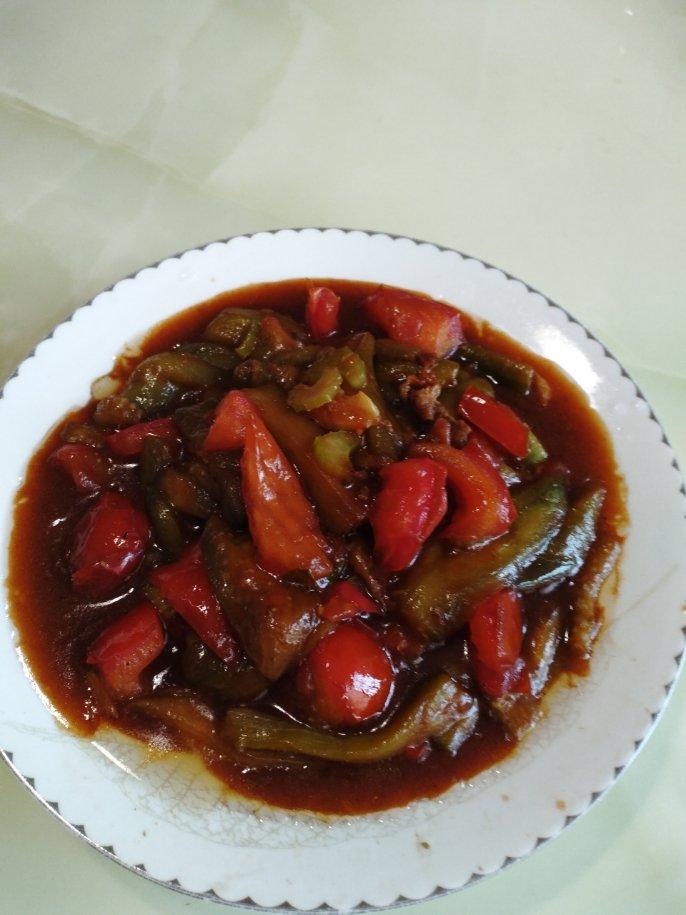 西红柿烧茄子
