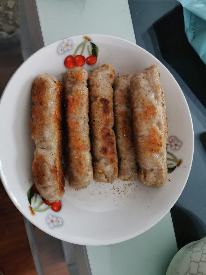 自制蒜香猪肉肠（无肠衣无添加剂版）