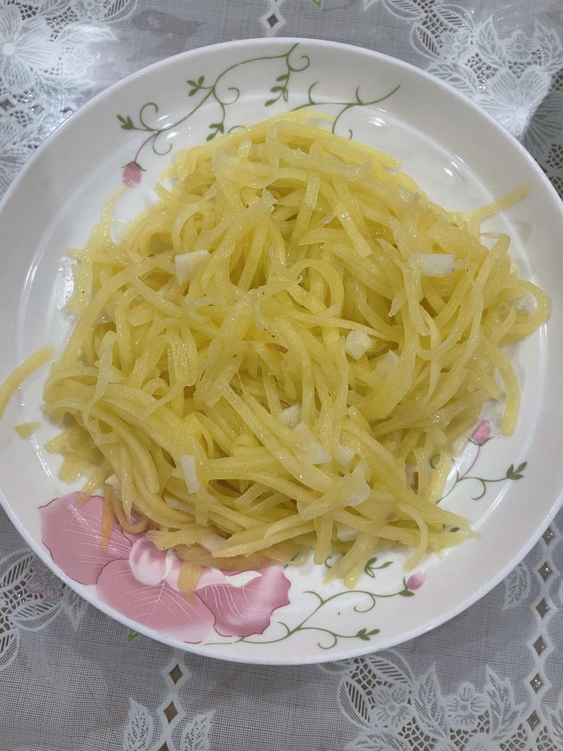清炒南瓜丝