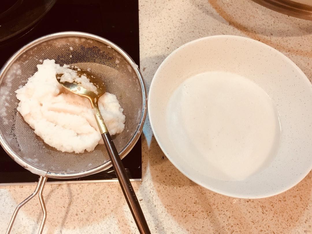 自制椰蓉，椰奶