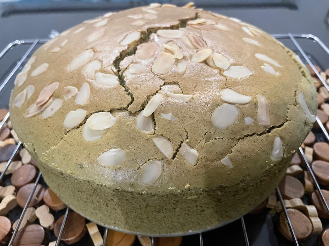 8寸圆形模具的古早蛋糕，完美方子！