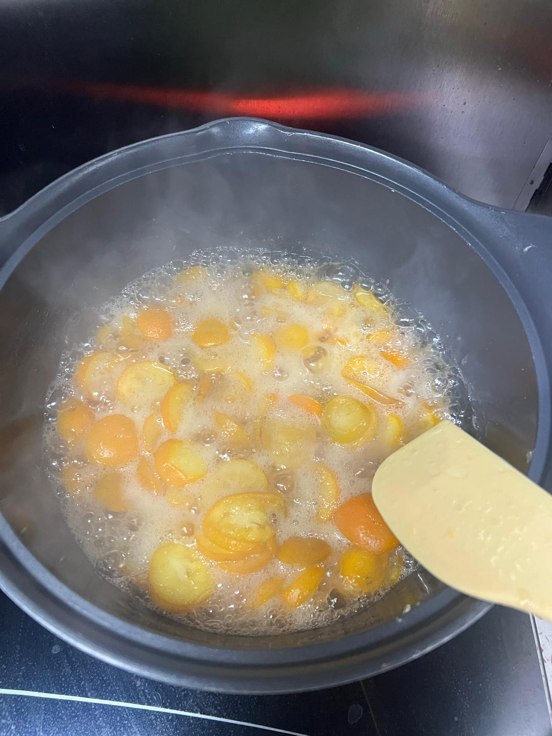 止咳润肺冰糖金桔膏的做法 步骤8