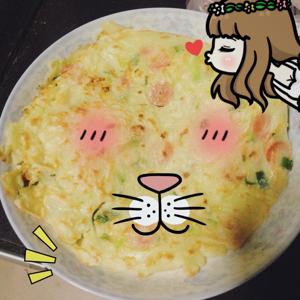 韭菜鸡蛋煎饼