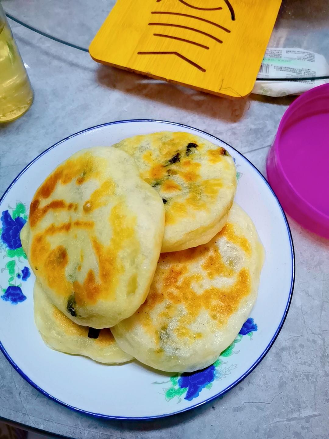 不用揉面的发面韭菜饼