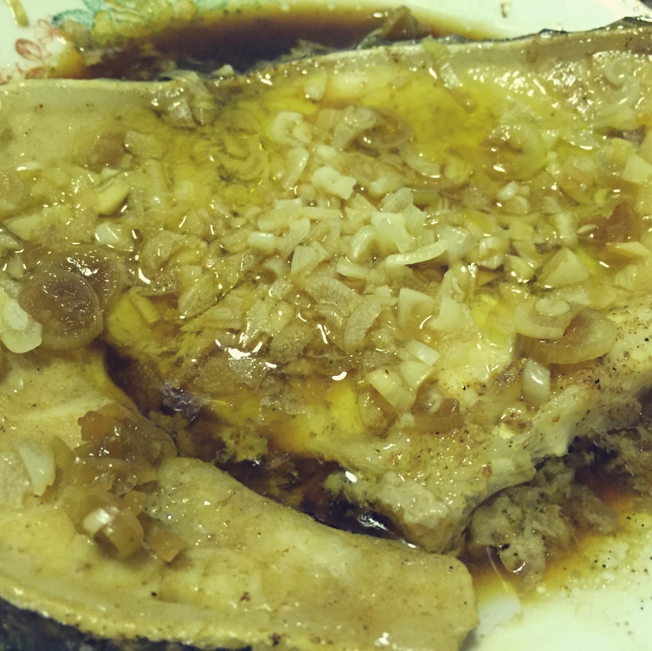 豆豉蒸鳕鱼