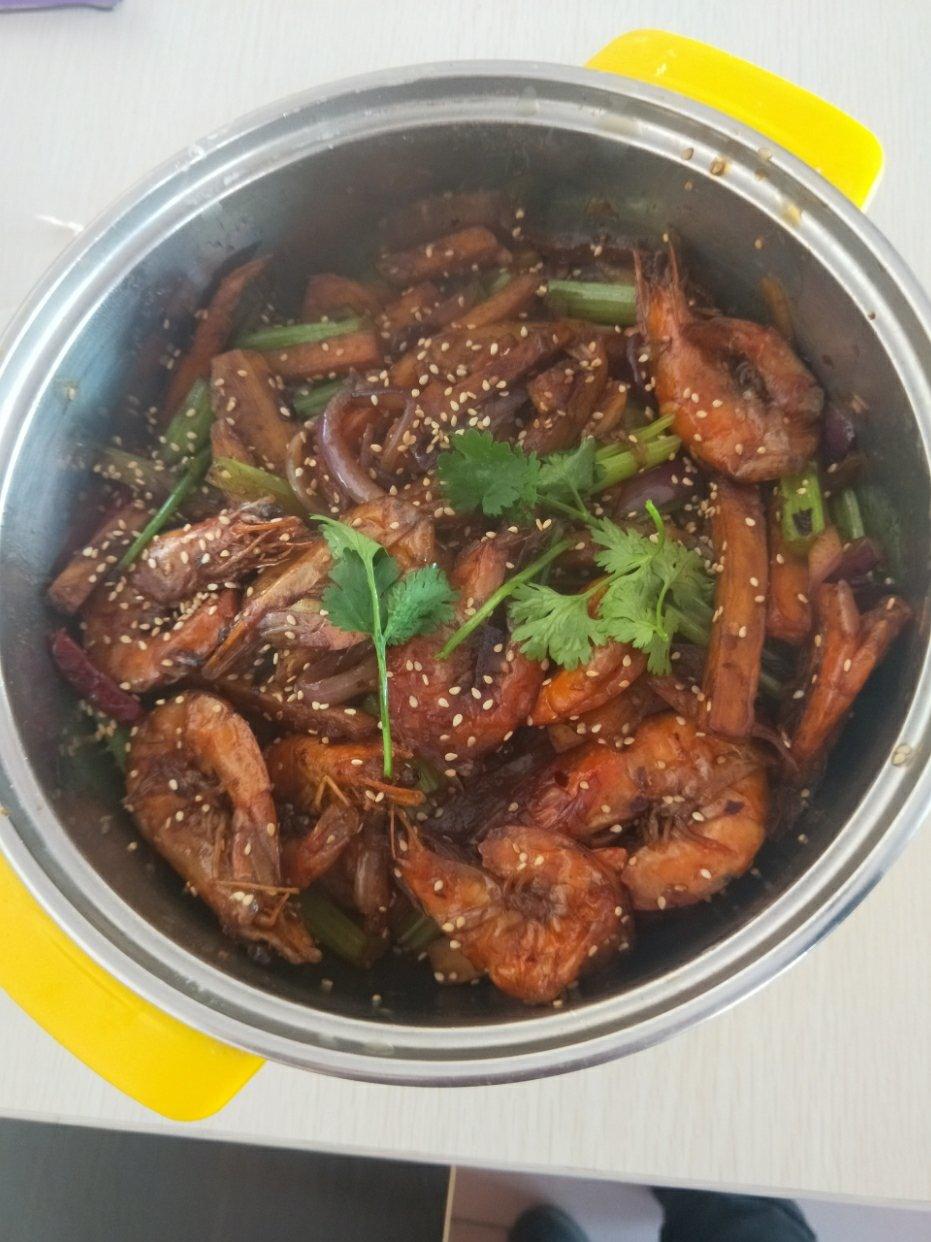 干锅香辣虾