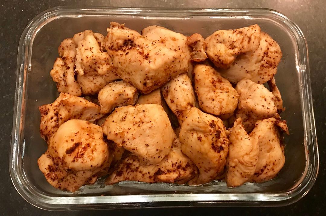 🔥减肥减脂必备❗️孜然鸡胸肉❗️比烧烤还好吃无需烤箱