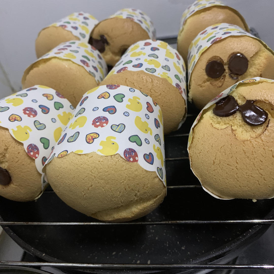 纸杯蛋糕 8寸戚风蛋糕的量