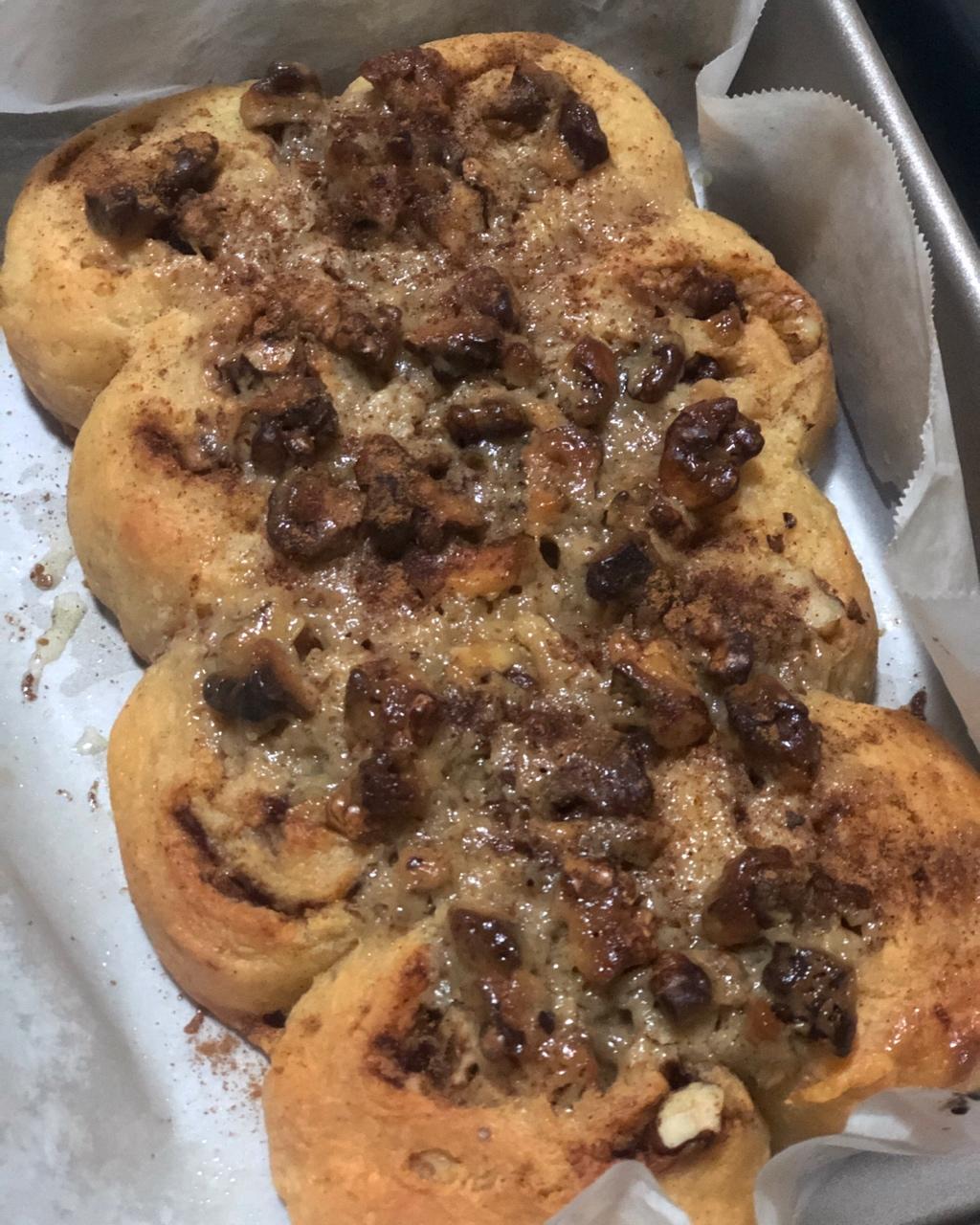 超好吃低碳生酮肉桂卷