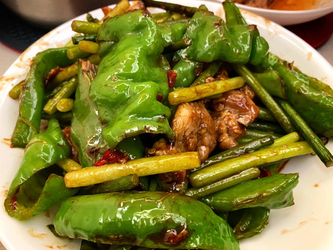 虎皮辣椒这样做不要太好吃