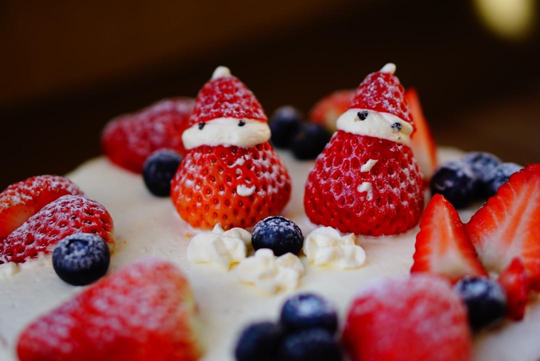 世间千万种爱做的草莓圣诞老人,圣诞雪人