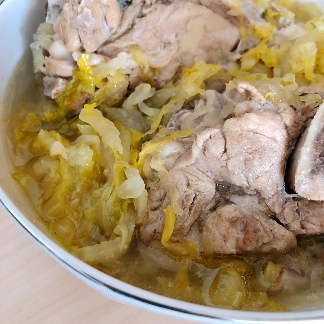 酸菜炖排骨（电压力锅）