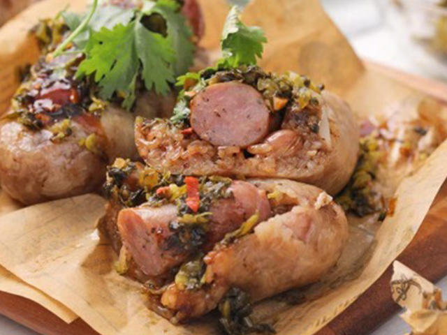 【大肠包小肠】大肠包小肠，馋得两眼泪汪汪！