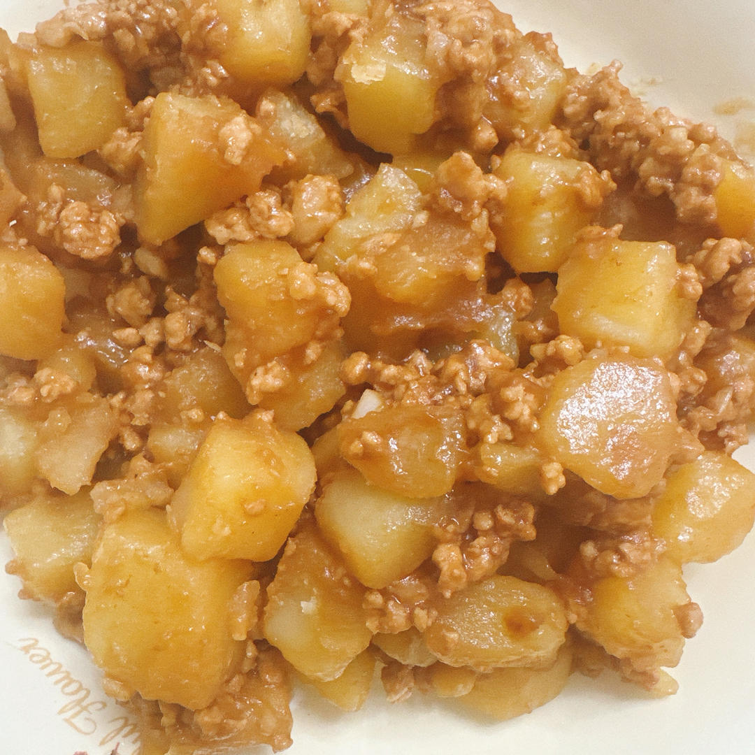 土豆肉末
