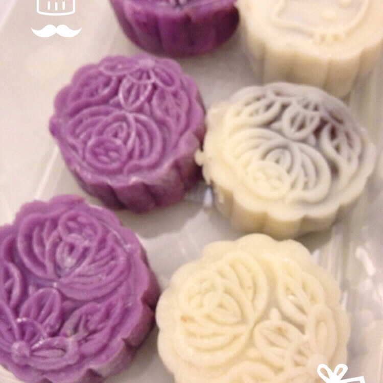 冰皮豆沙月饼