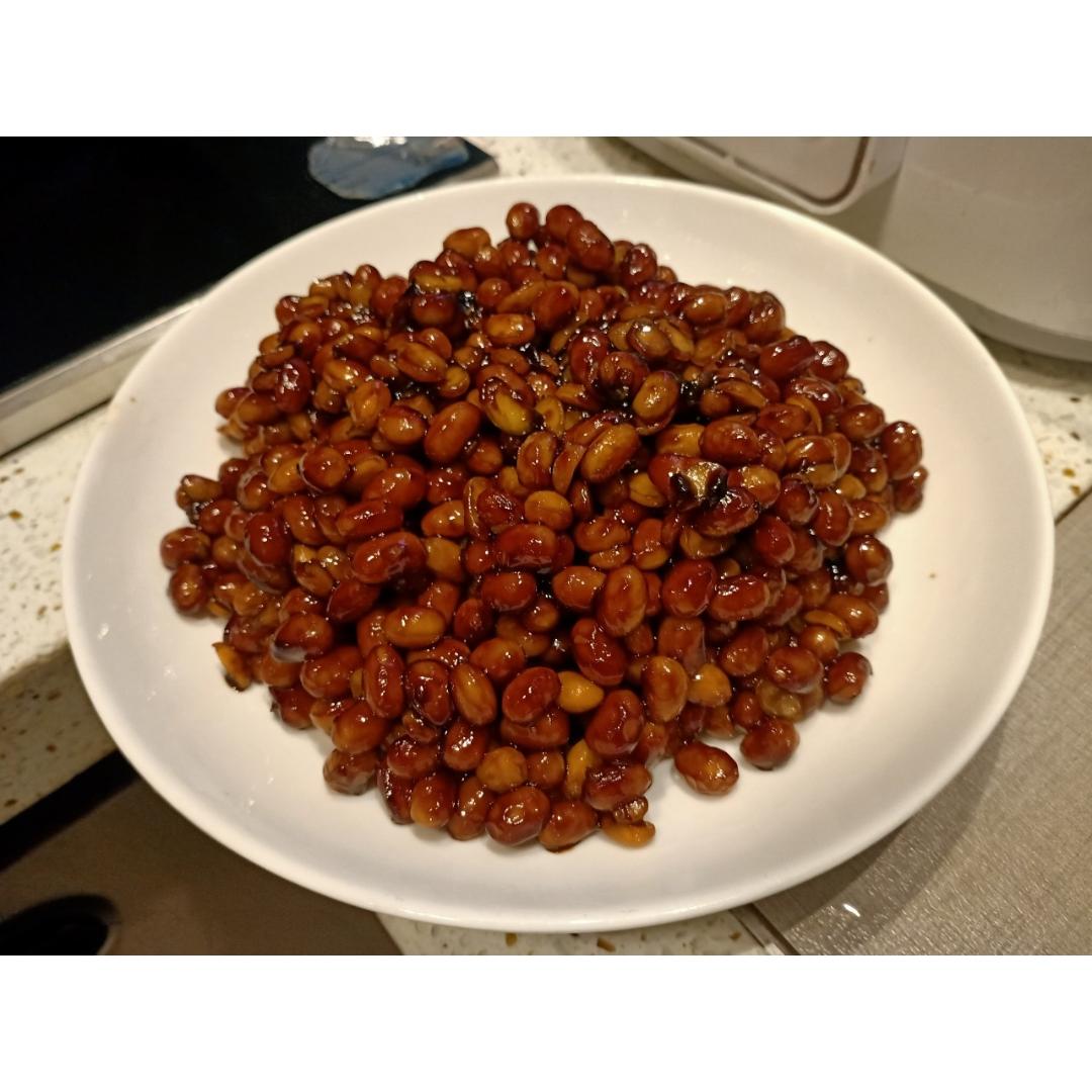 入夏前消灭黄豆最佳办法～蜜汁酱黄豆