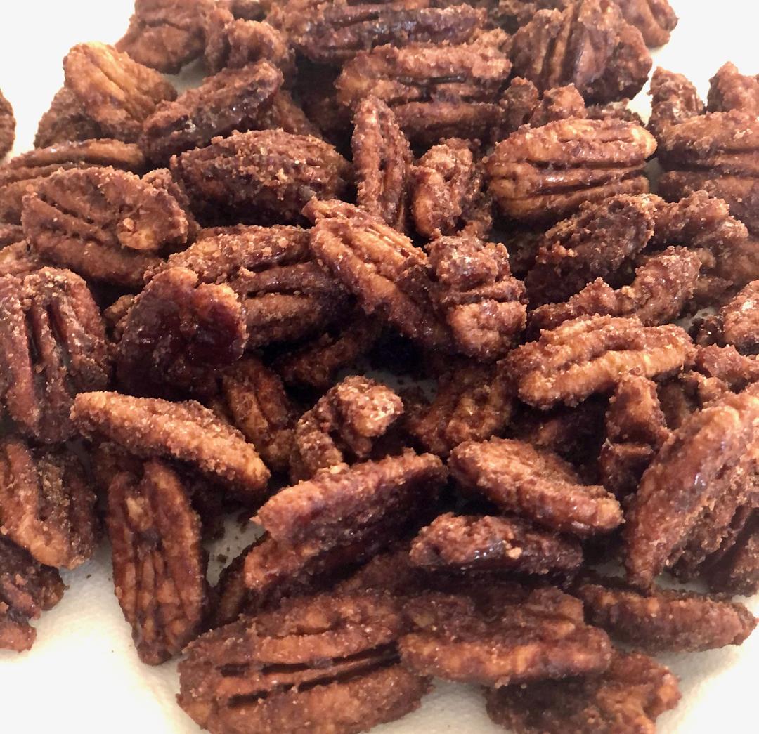 枫叶糖浆炒胡桃