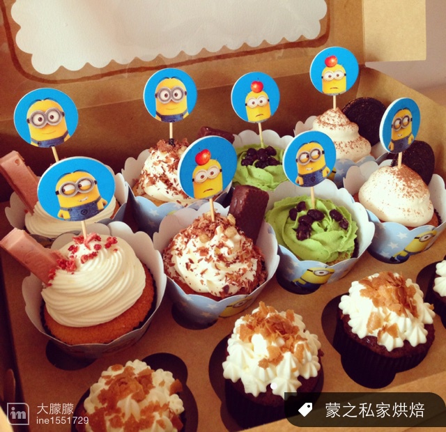 鲜奶油戚风杯子蛋糕（纸杯蛋糕）