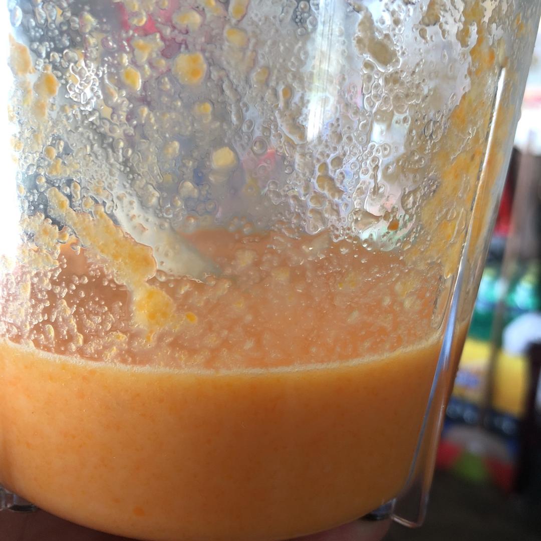 胡萝卜奶昔（好吃到意想不到）