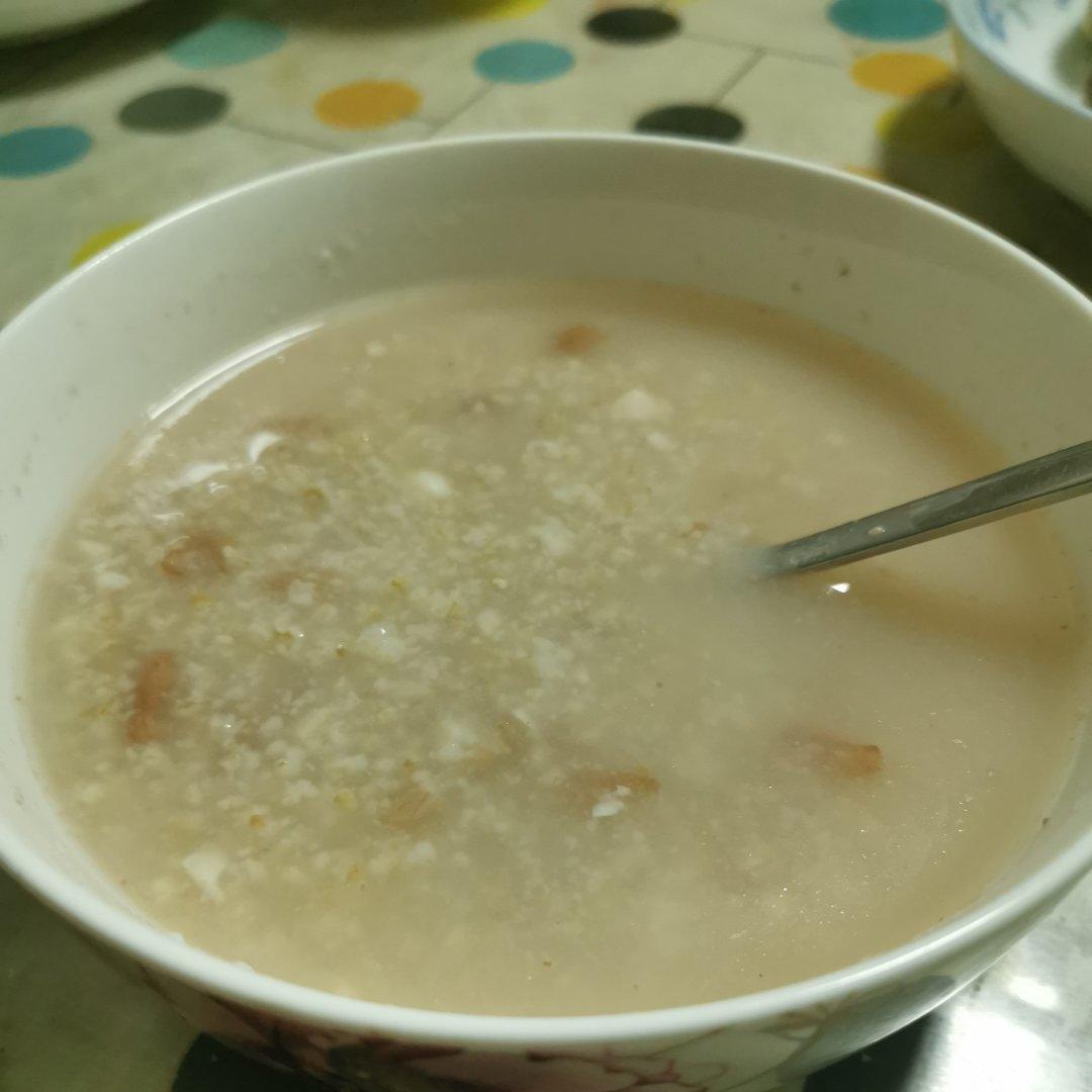 花生燕麦粥