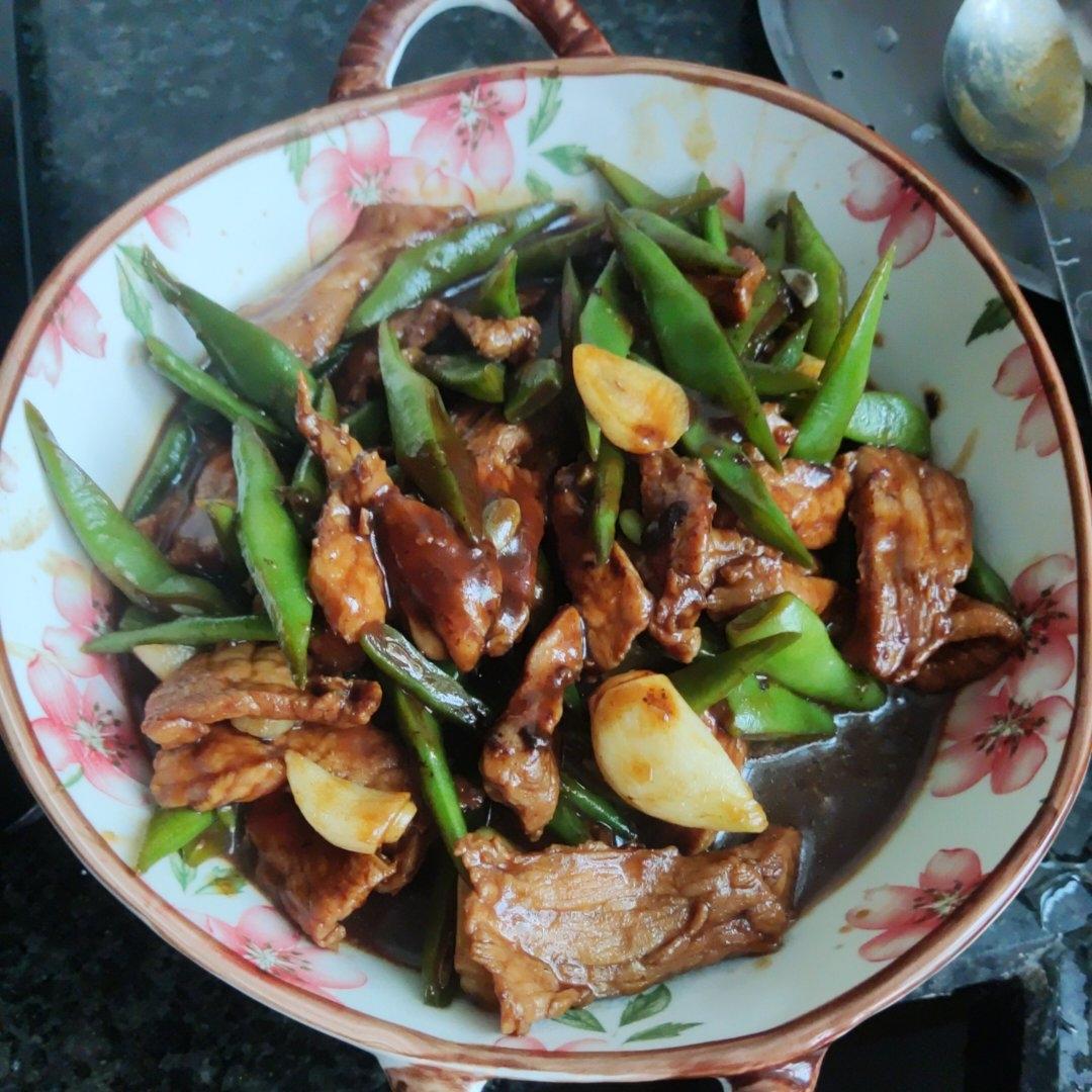 豆角肉丝饭