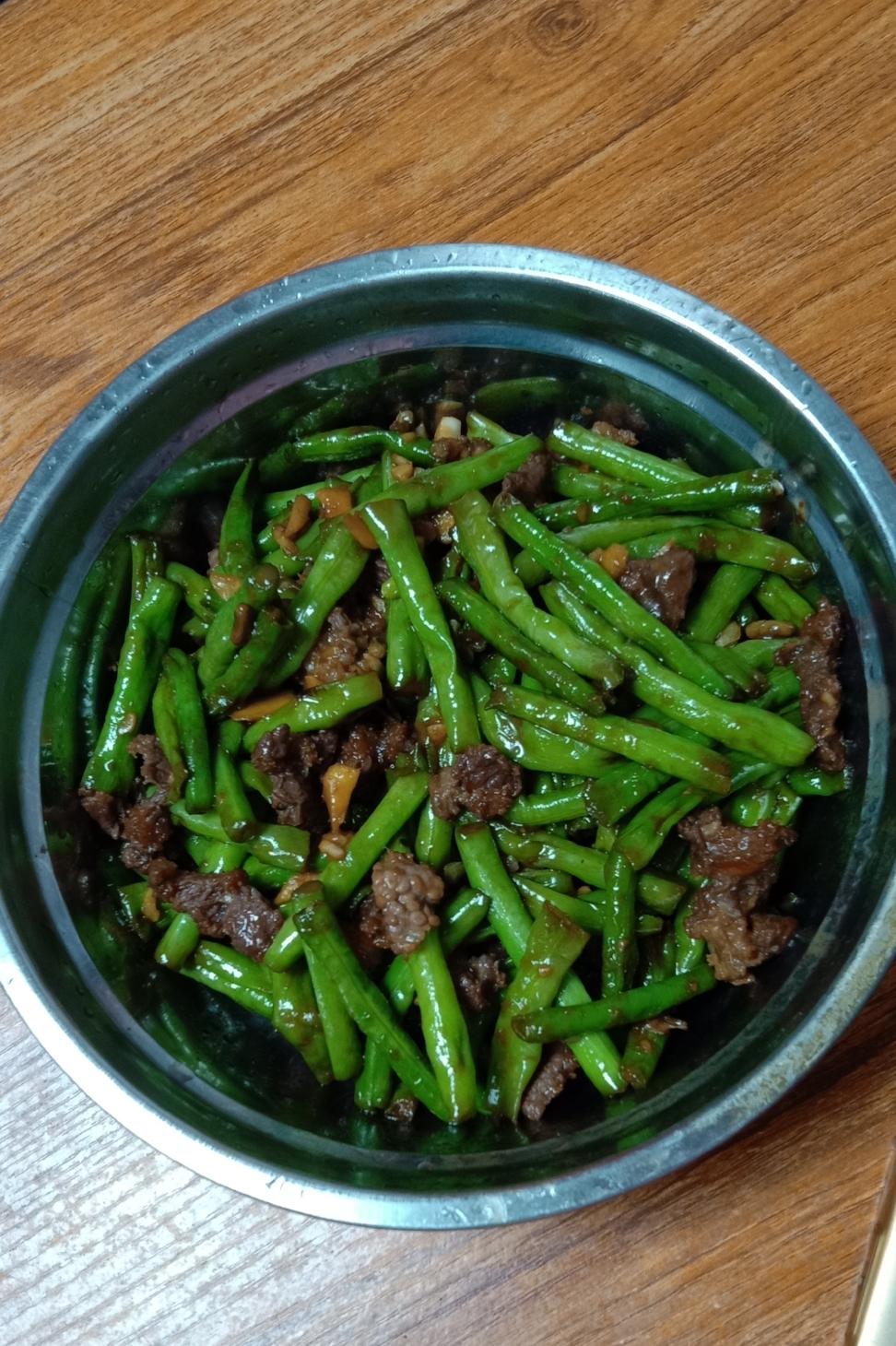 牛肉炒豆角的做法