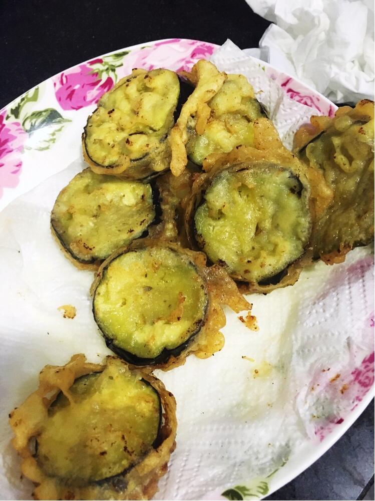 香炸茄盒-家乡的味道 Stuffed Fried Eggplant with Pork