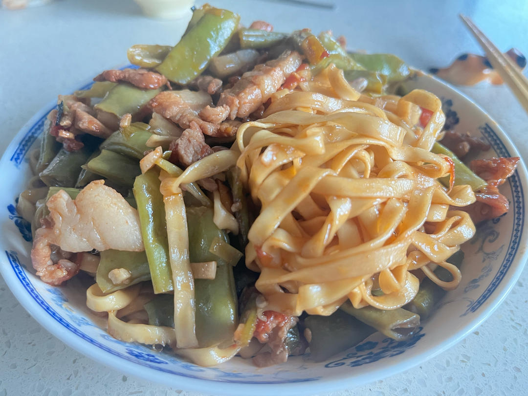 山西豆角焖面（纯手工版）