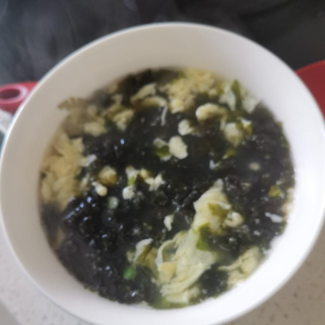 快手菜紫菜鸡蛋汤