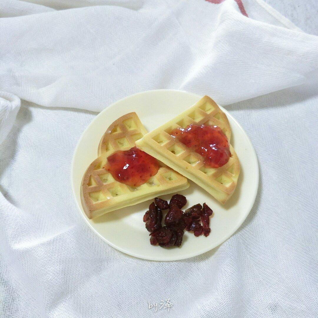 糯米华夫饼（无油低脂健康烤箱版）