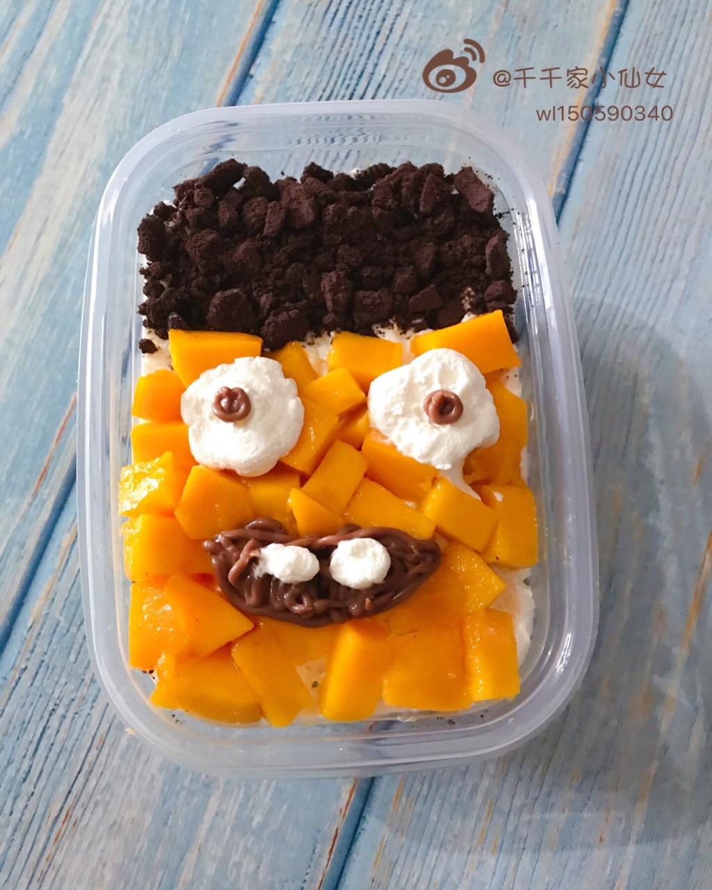 卡通水果盒子蛋糕