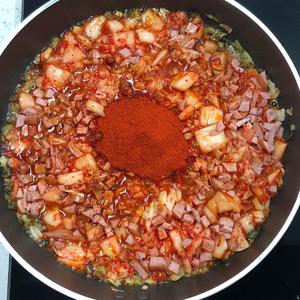 芝士泡菜炒饭—姜食堂2的做法 步骤6