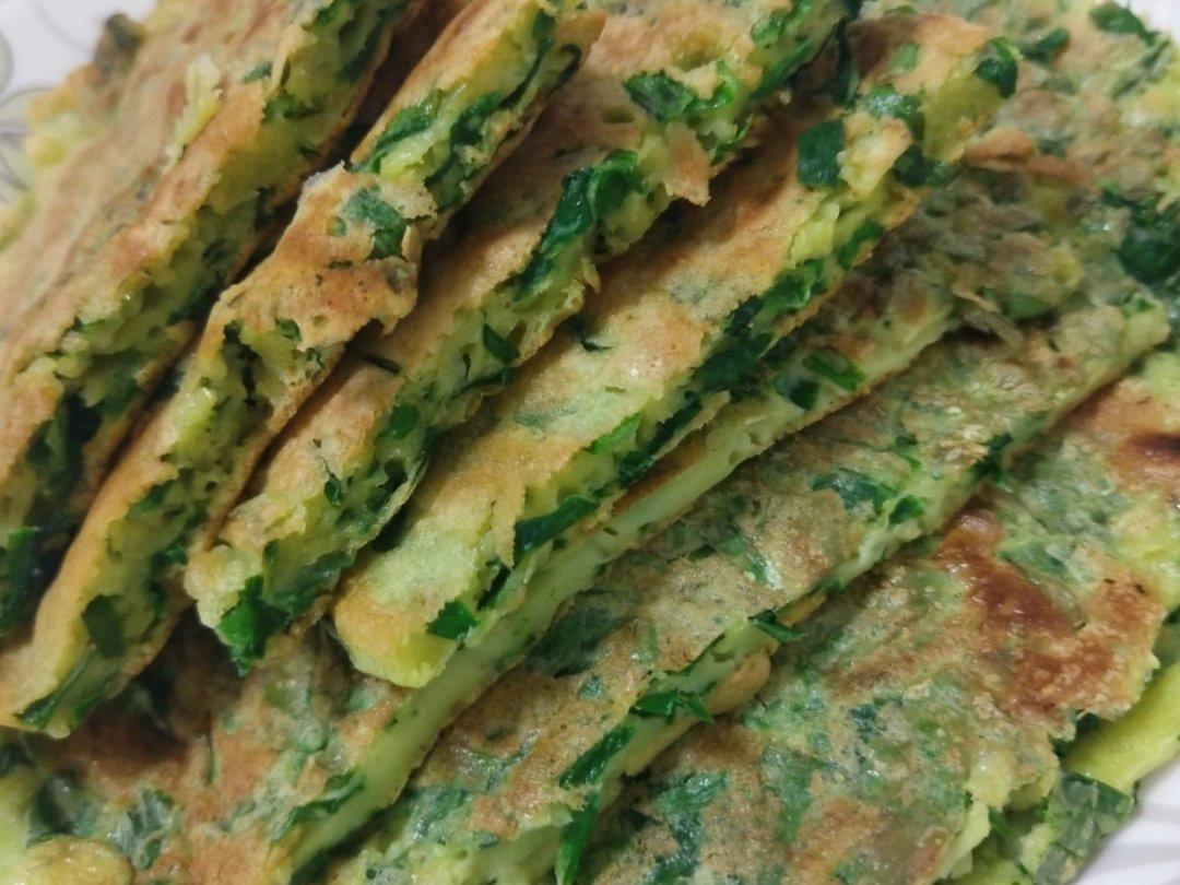 韭菜鸡蛋饼