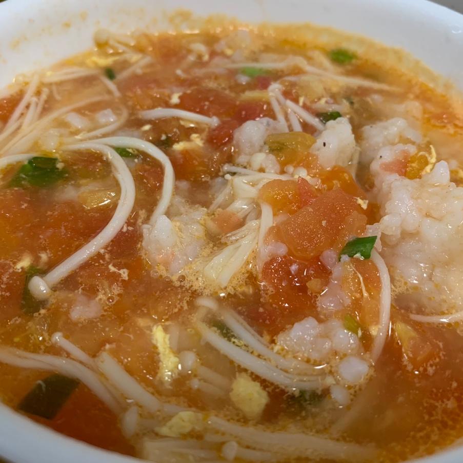 番茄虾滑