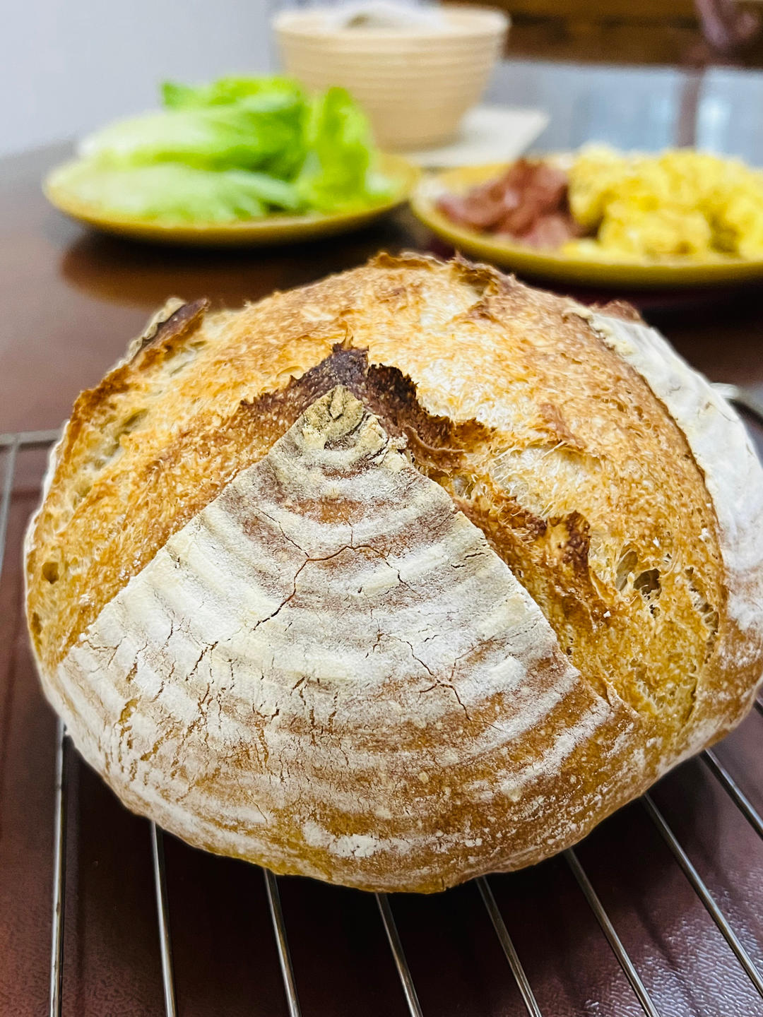 外表香脆内心柔软，油管看了不下20个视频综合出来的平民版波兰种欧包