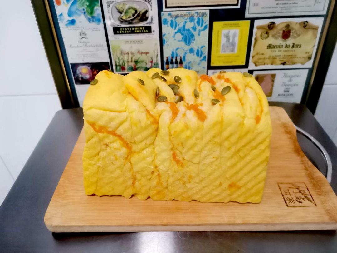 🎃double大伯南瓜（乳酪）吐司|金秋的颜色