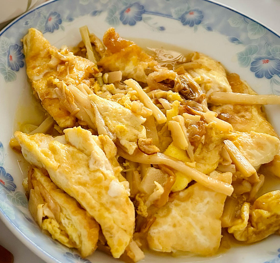 焖煎豆腐