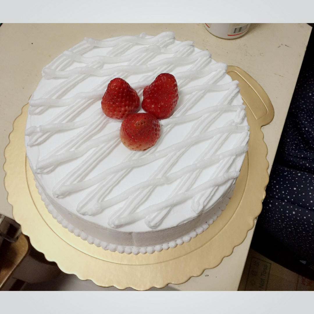 生日蛋糕裱花制作