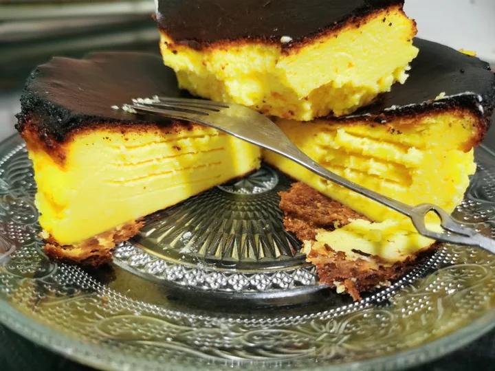 巴斯克芝士蛋糕『最简单的蛋糕』零失败🔥芝士控