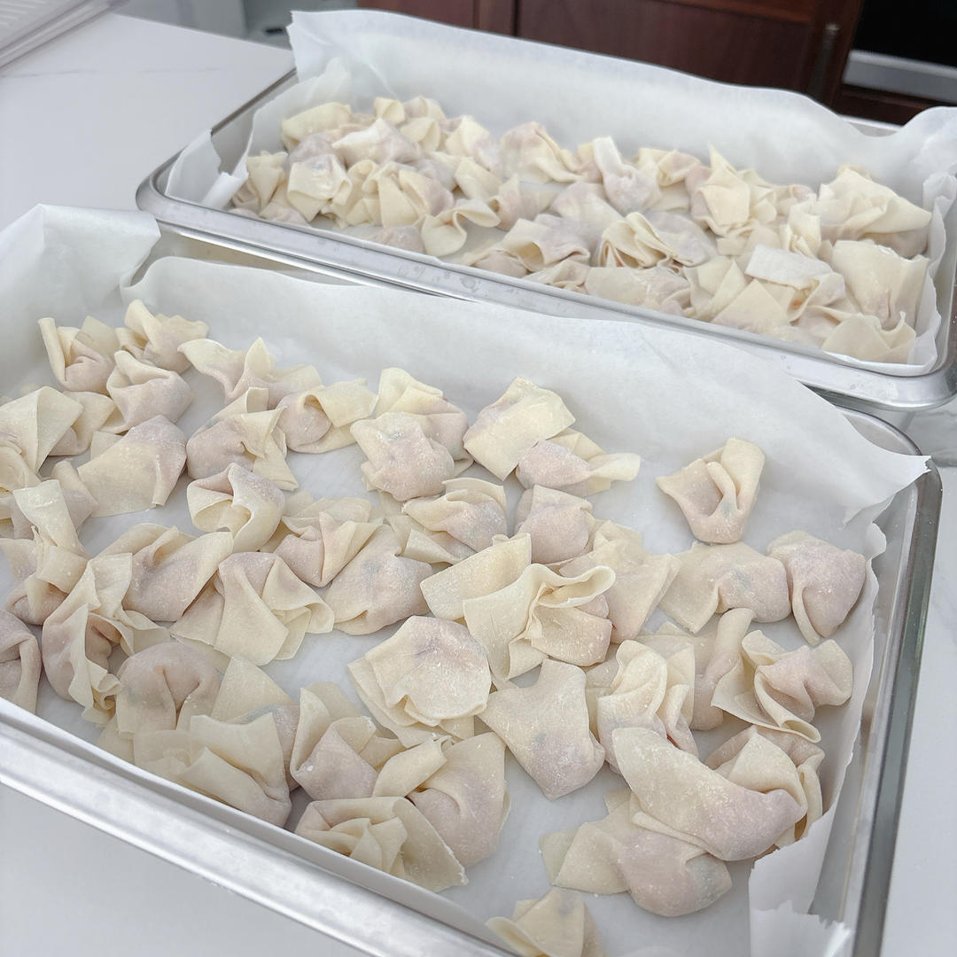 肉不柴的馄饨馅