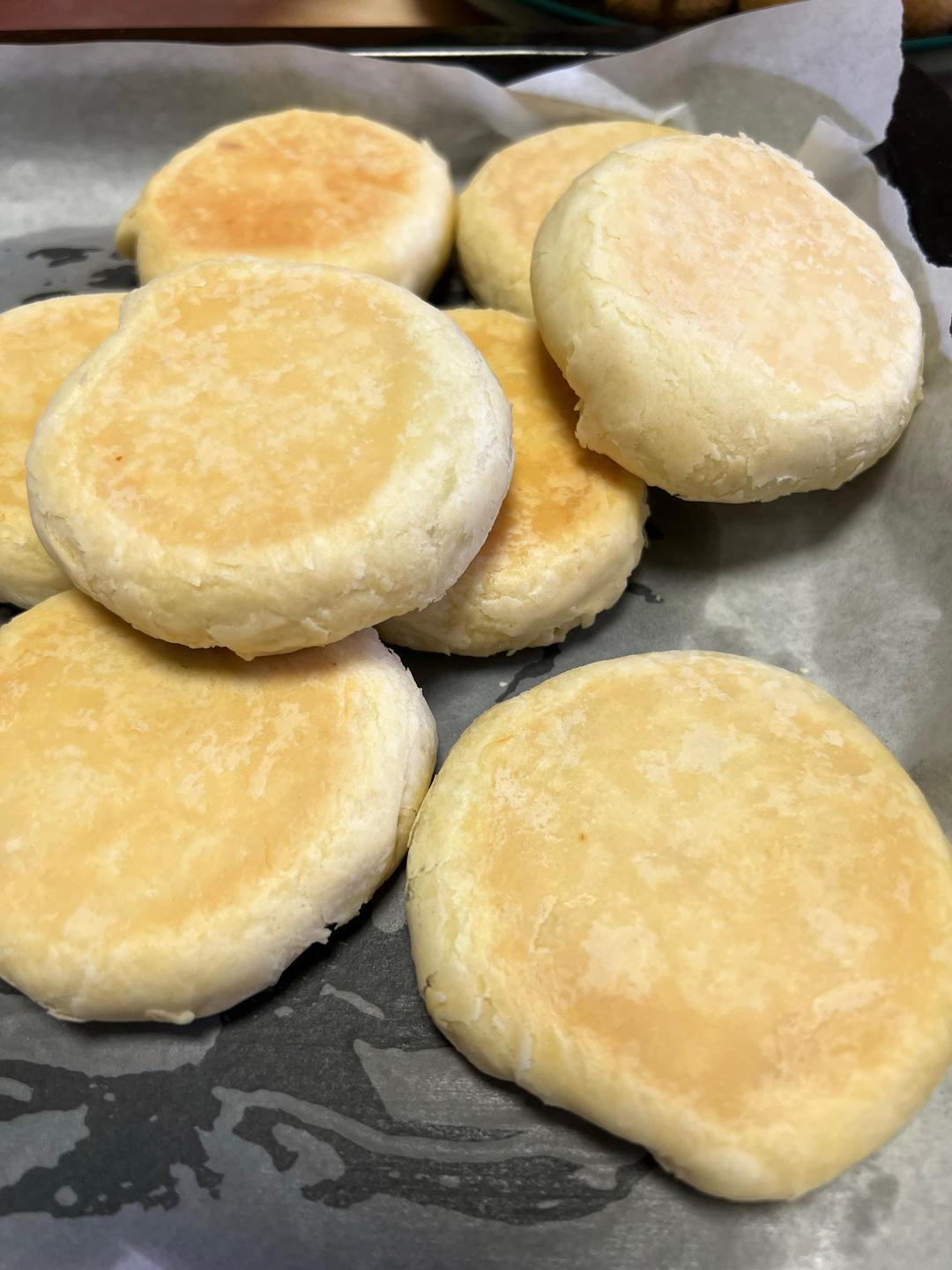 酥到掉渣的红豆饼