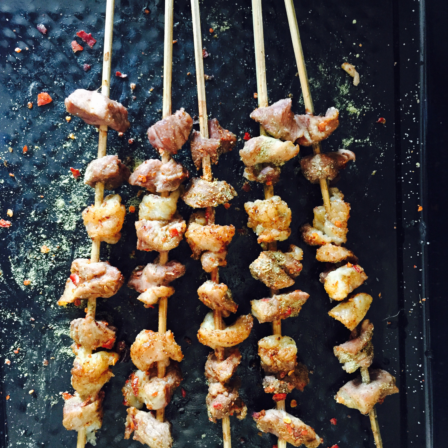 烤箱版羊肉串（简易版）