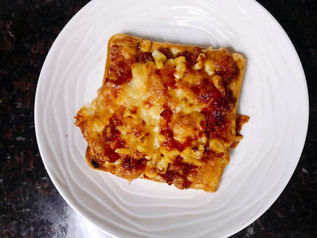 芝士片烤吐司方包