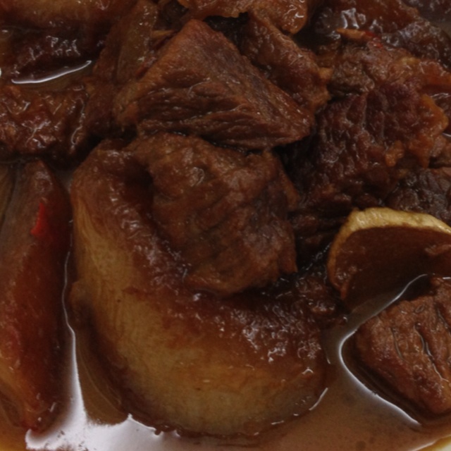 萝卜炖牛肉