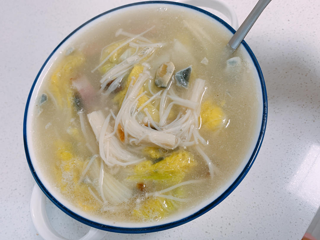 鲜掉眉毛的上汤娃娃菜