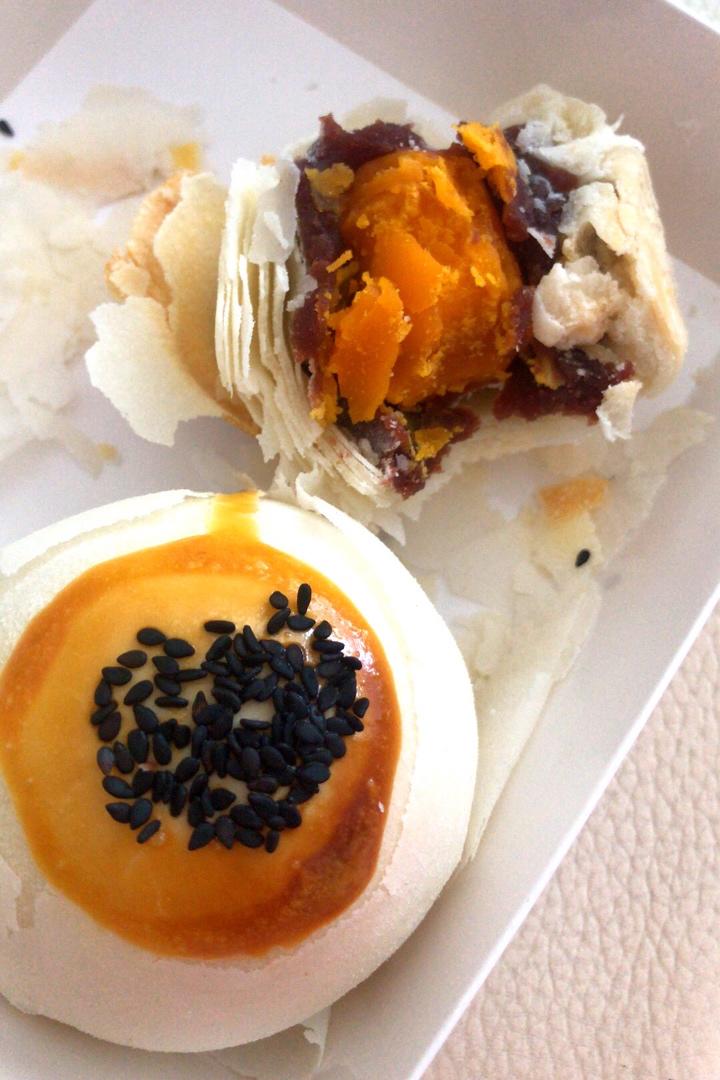 蛋黄酥，手工蛋黄酥