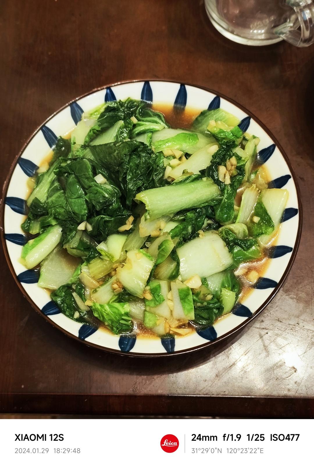 蒜蓉青菜