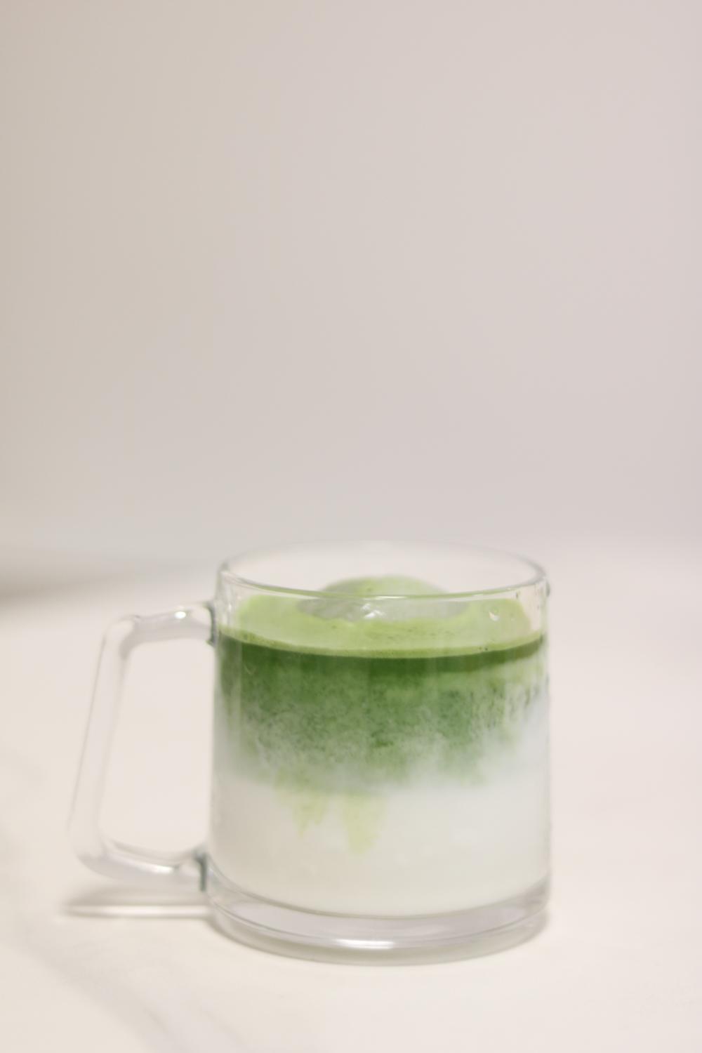 无糖抹茶拿铁