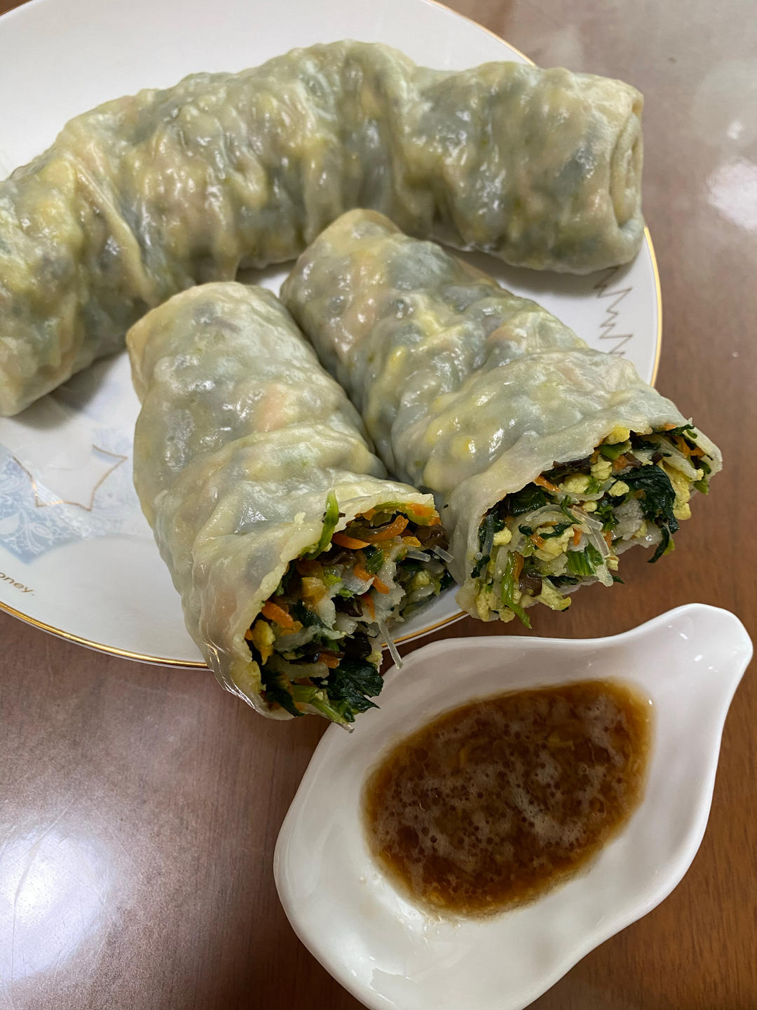 五彩素菜蟒（滋卷）